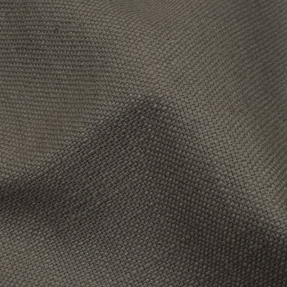 Heavyweight Linen Woven - Grey - British Imported Detail