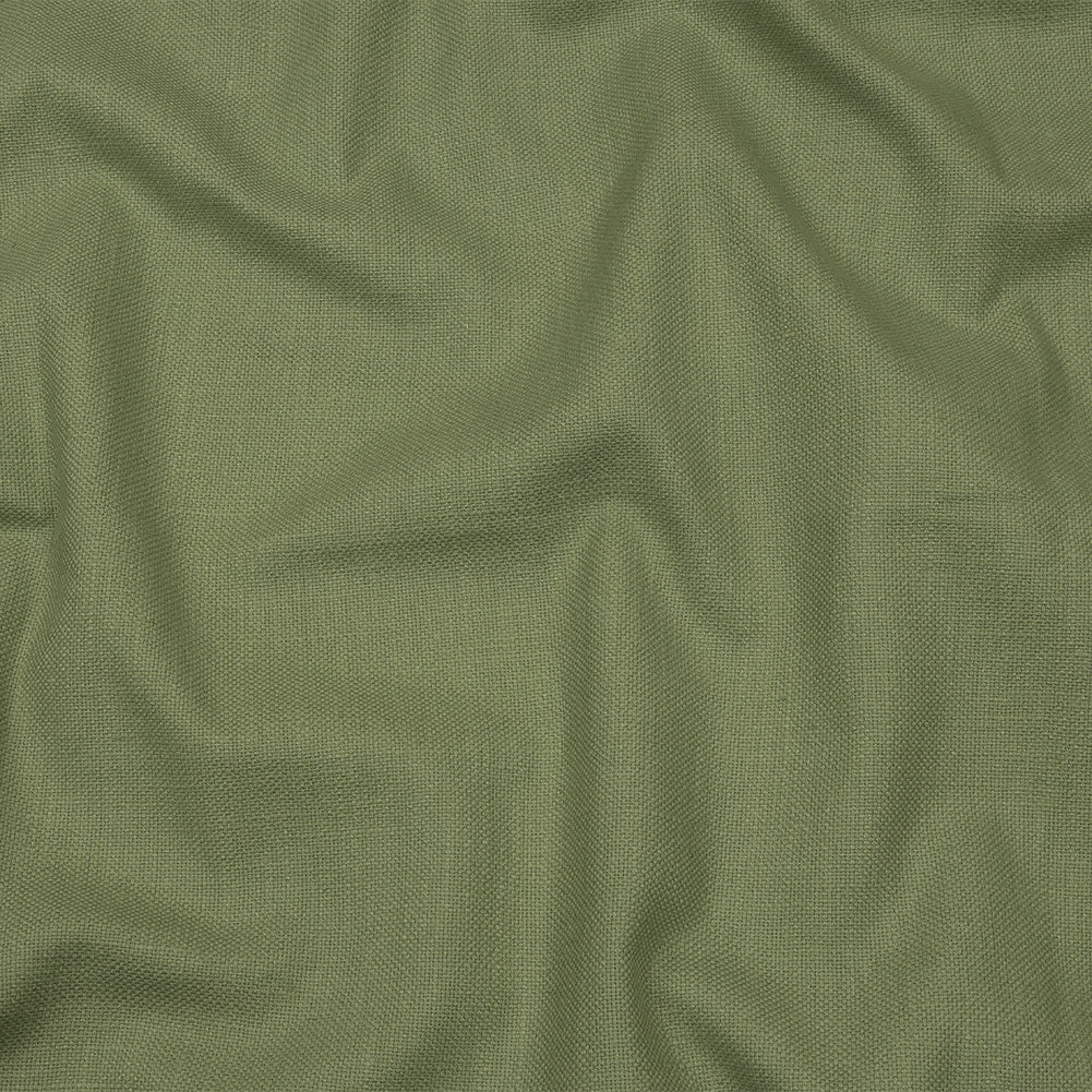 Heavyweight Linen Woven - Jade - British Imported