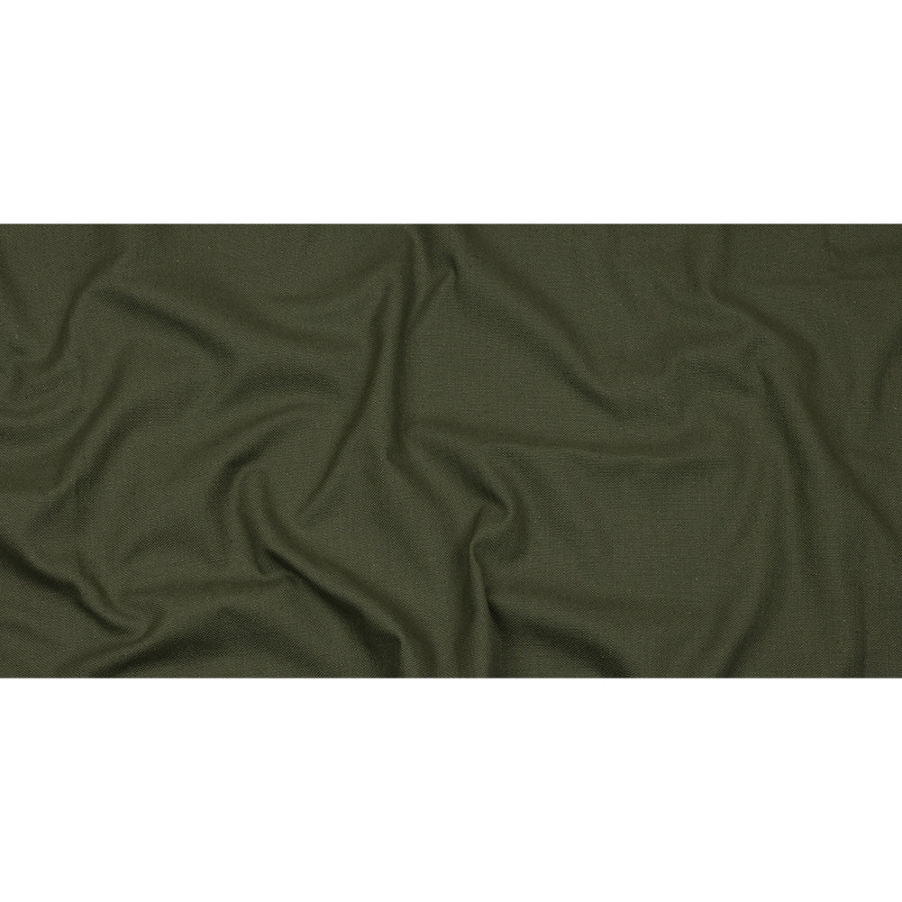 Heavyweight Linen Woven - Khaki - British Imported Full
