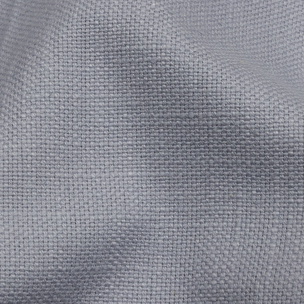 Heavyweight Linen Woven - Lavender - British Imported Detail