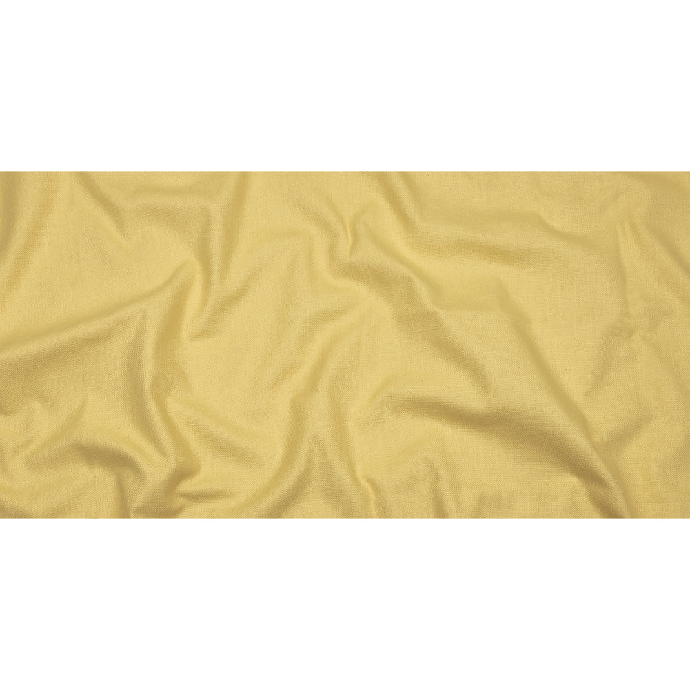 Heavyweight Linen Woven - Lemon - British Imported Full