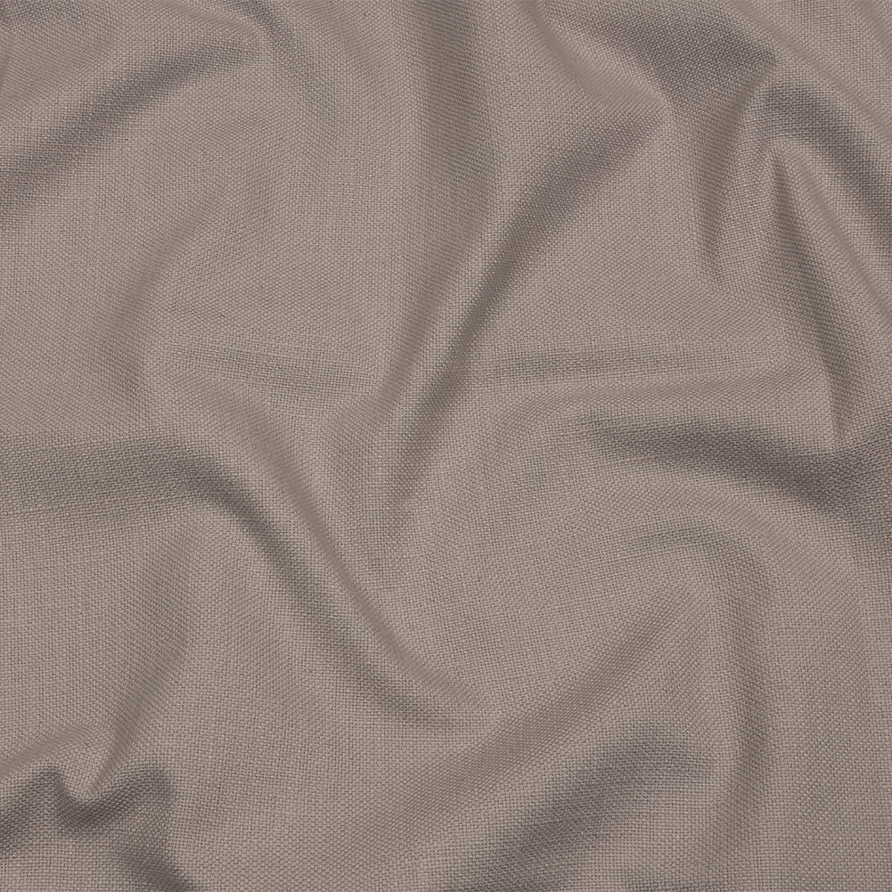 Heavyweight Linen Woven - Mauve - British Imported