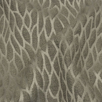 Recycled Polyester Drapery Jacquard - Slate Stepping Stones - British Imported Detail