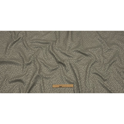 Recycled Polyester Drapery Jacquard - Slate Stepping Stones - British Imported Full