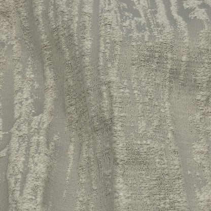 Recycled Polyester Drapery Jacquard - Silver Striated - British Imported Detail