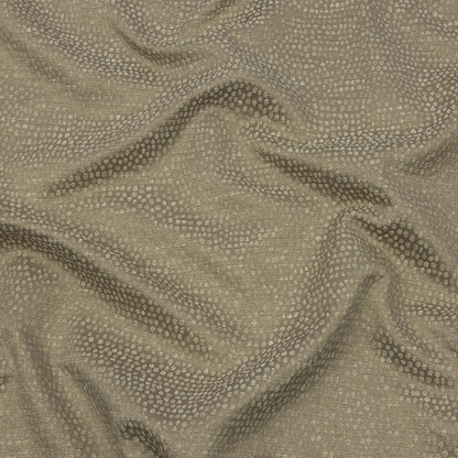 Recycled Polyester Drapery Jacquard - Latte Spotted - British Imported