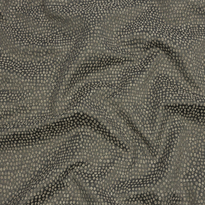 Recycled Polyester Drapery Jacquard - Mole Spotted - British Imported
