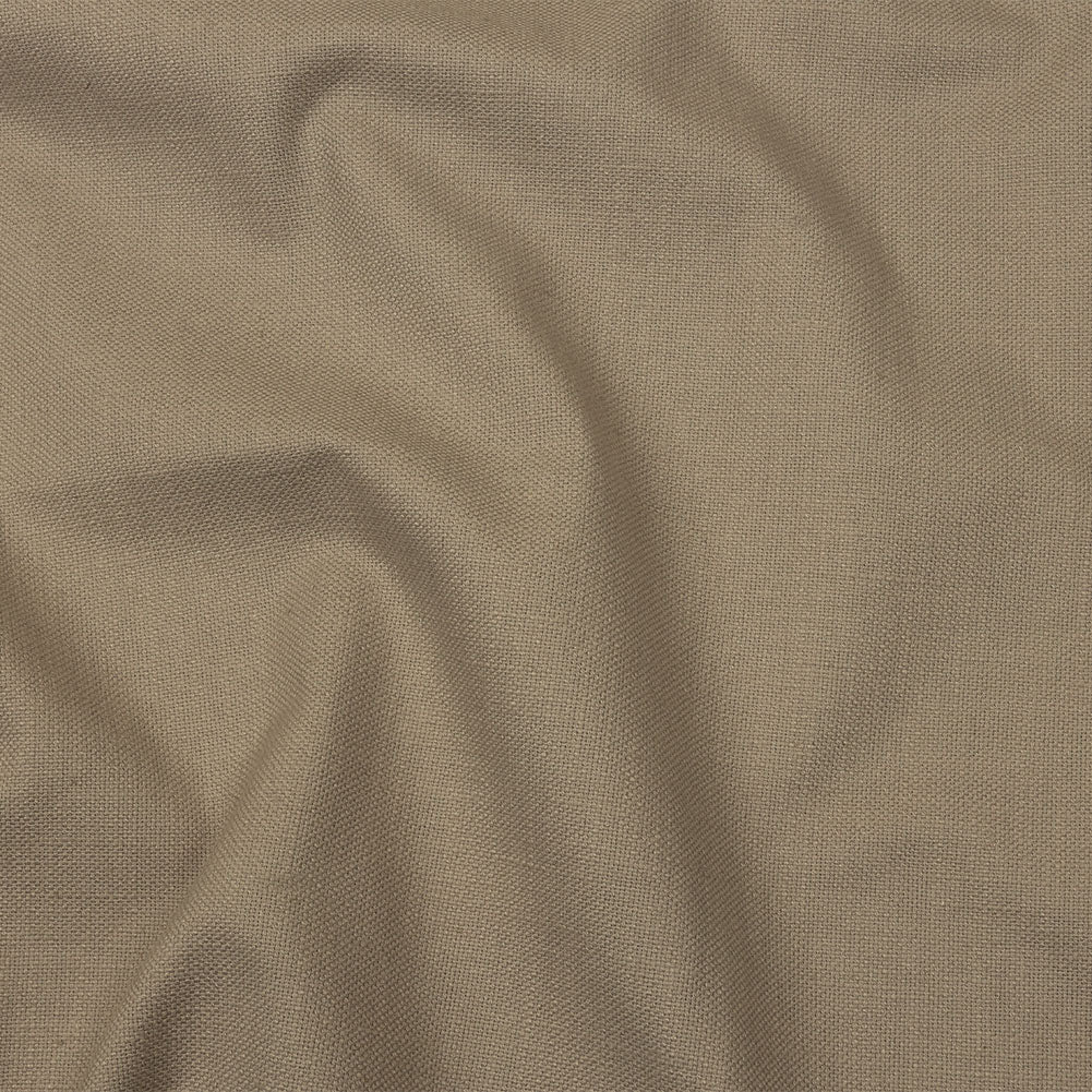 Heavyweight Linen Woven - Mouse - British Imported