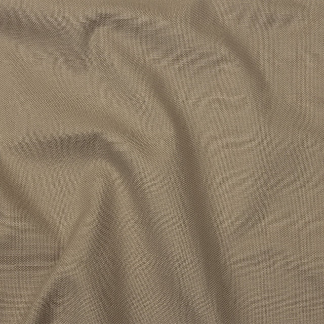 Heavyweight Linen Woven - Mouse - British Imported