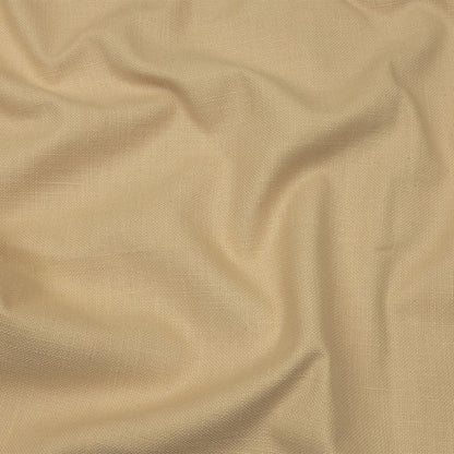 Heavyweight Linen Woven - Nougat - British Imported