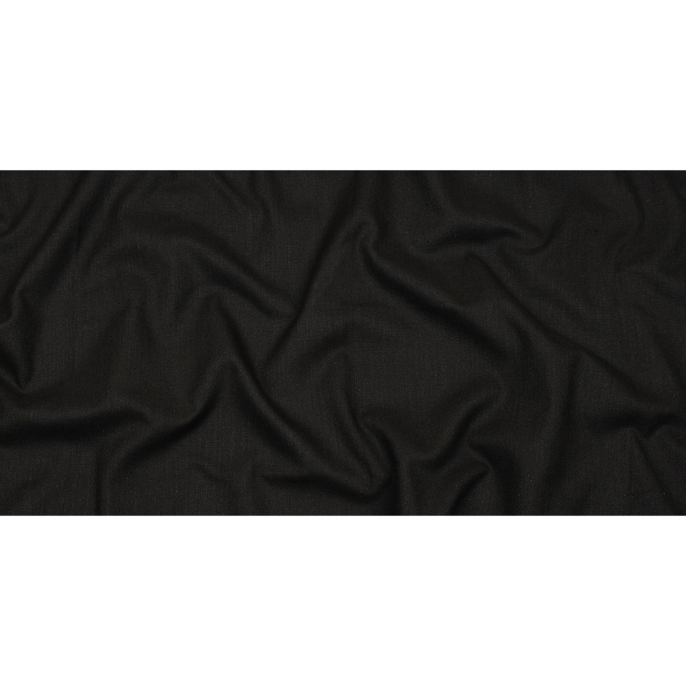 Heavyweight Linen Woven - Onyx - British Imported Full