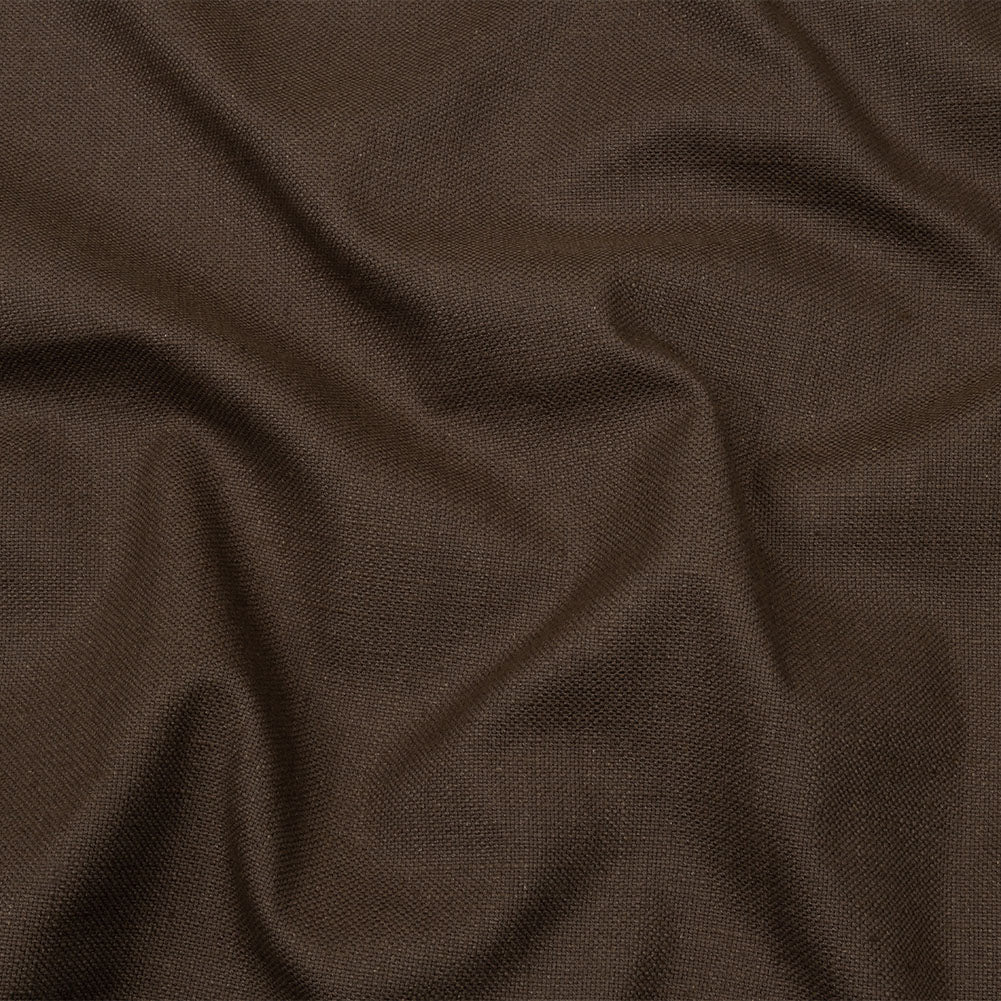 Heavyweight Linen Woven - Praline - British Imported