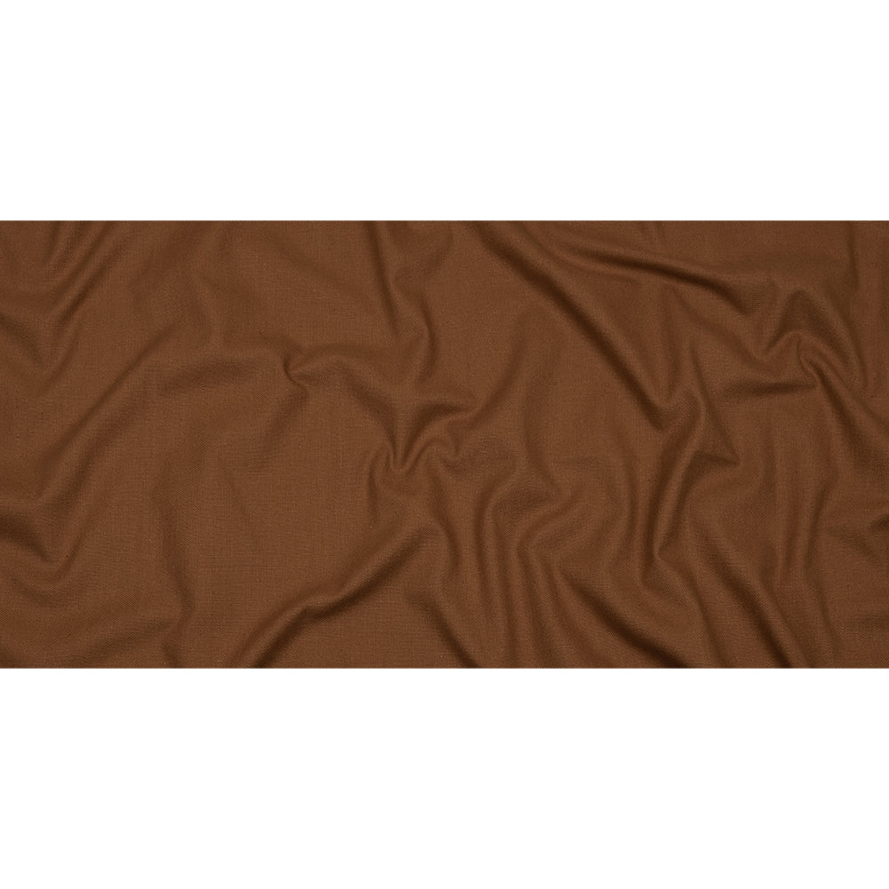 Heavyweight Linen Woven - Rust - British Imported Full