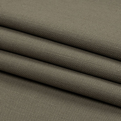 Heavyweight Linen Woven - Smoke - British Imported Folded