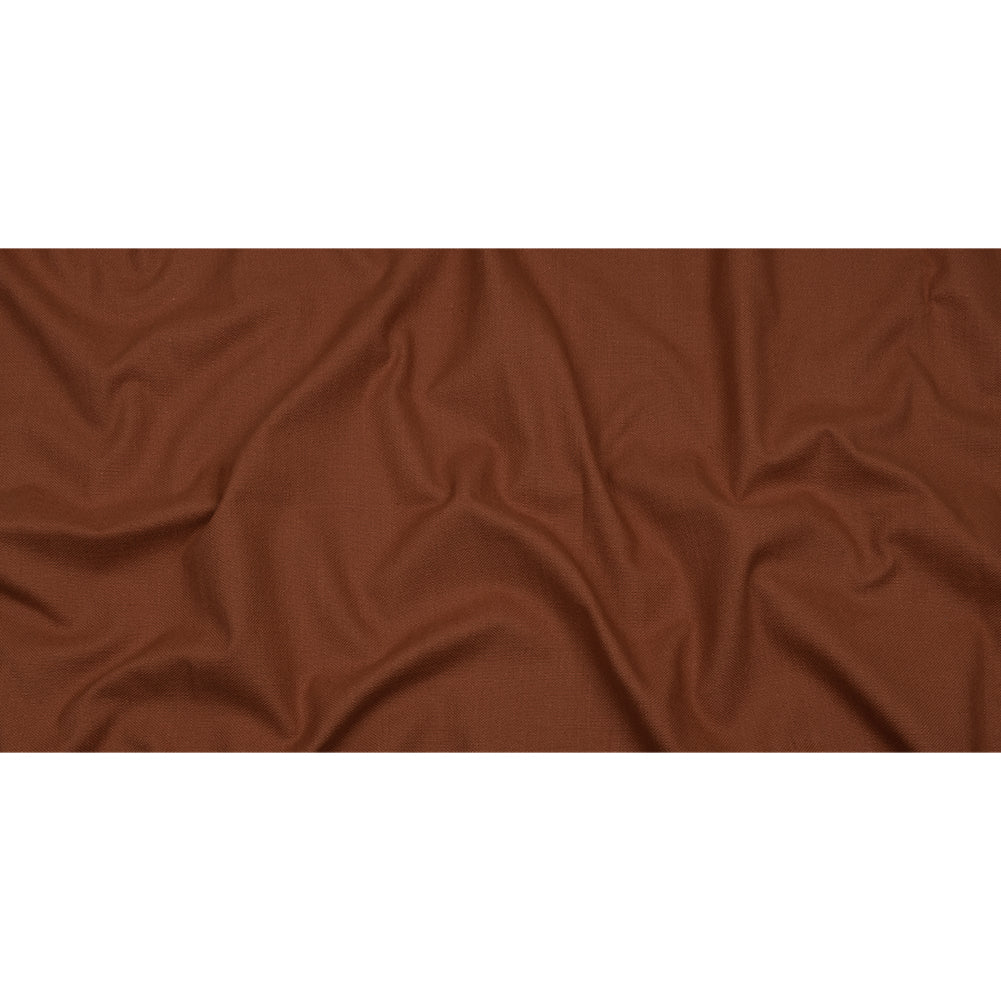 Heavyweight Linen Woven - Terracotta - British Imported Full