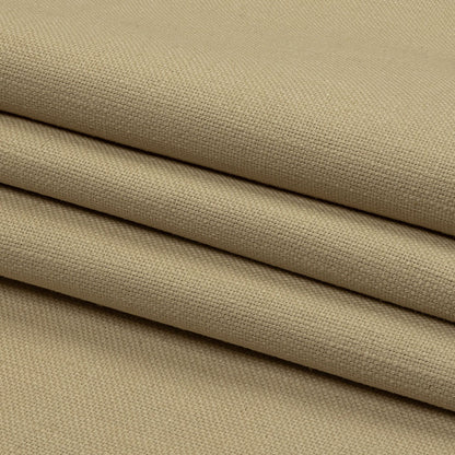 Heavyweight Linen Woven - Wheat - British Imported Folded