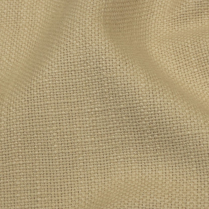 Heavyweight Linen Woven - Wheat - British Imported Detail
