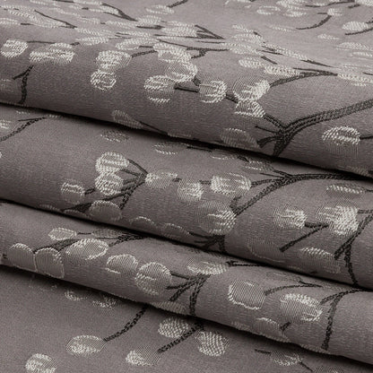 Drapery Jacquard - Dove Prairie Willow - British Imported Folded