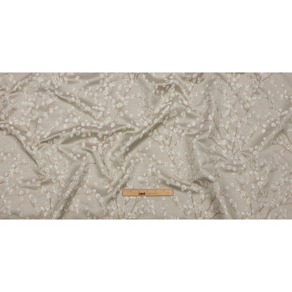 Drapery Jacquard - Sesame Prairie Willow - British Imported Full