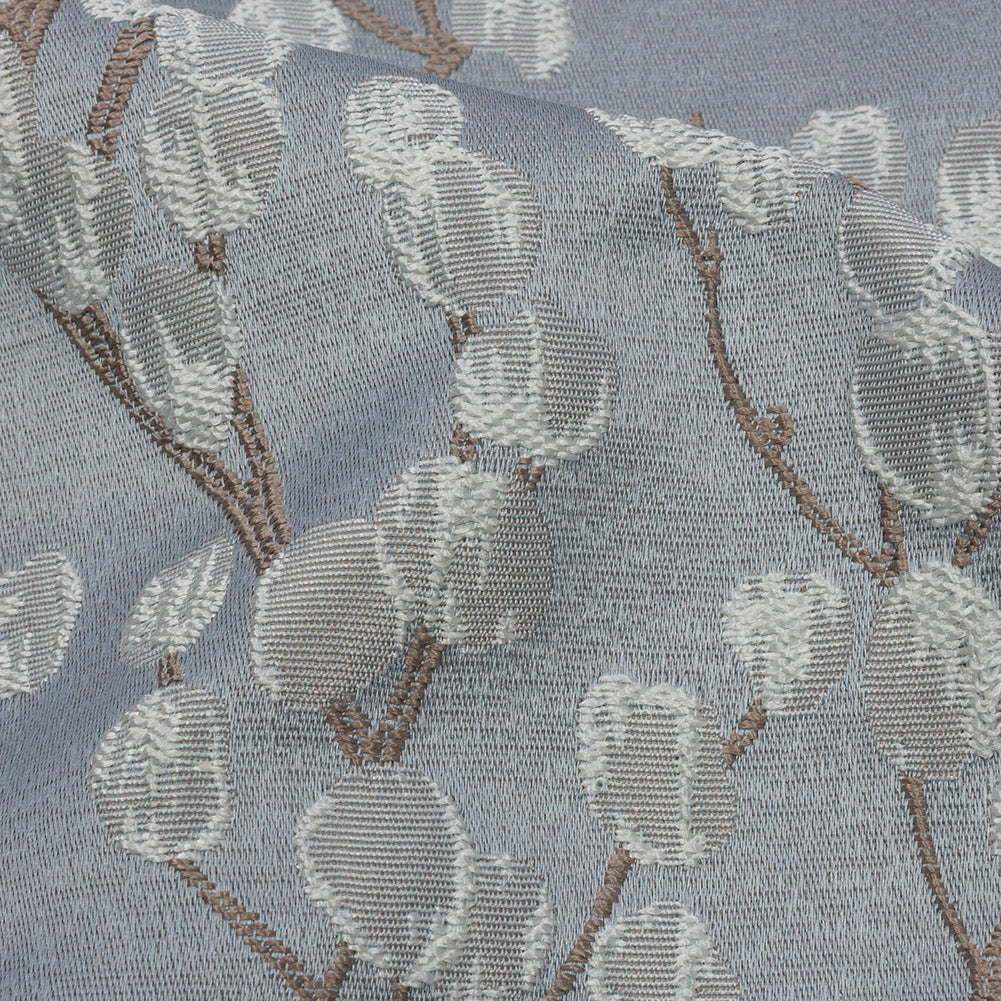 Drapery Jacquard - Wedgewood Prairie Willow - British Imported Detail