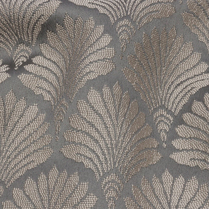 Drapery Jacquard - Shadow Palm Fans - British Imported Detail