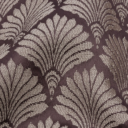 Drapery Jacquard - Thistle Palm Fans - British Imported Detail