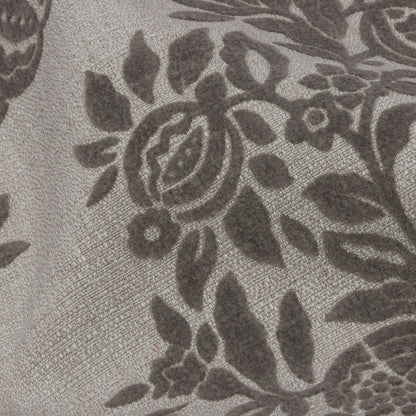 Soft Textured Recycled Polyester Drapery Woven - Dove - British Imported Detail