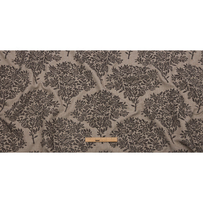Soft Textured Recycled Polyester Drapery Woven - Fog - British Imported Full