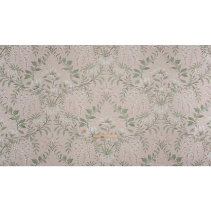 Cotton Canvas Print - Blush Garden Growth - British Imported Full