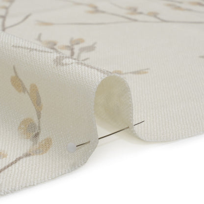 Linen and Rayon Drapery Woven - Dove Prairie Willow - British Imported Detail