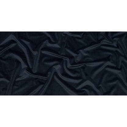 Lush Polyester Drapery Velvet - French Navy - British Imported Full