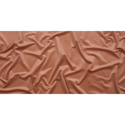 Lush Polyester Drapery Velvet - Terracotta - British Imported Full