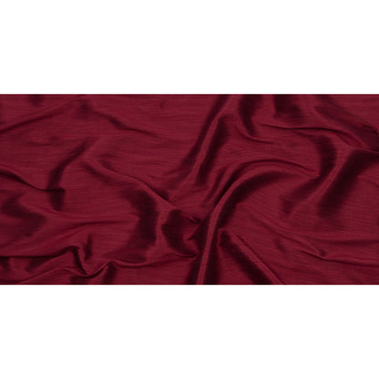 Recycled Polyester Bengaline - Cherry Striations - British Imported Full