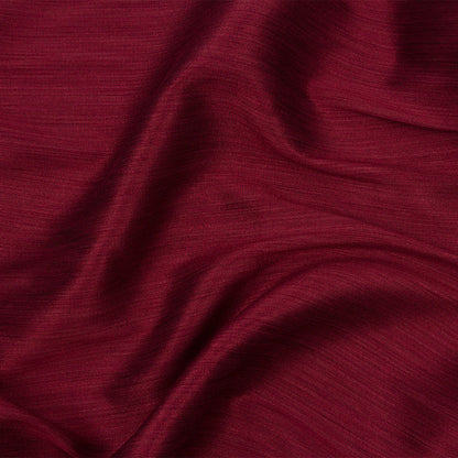 Recycled Polyester Bengaline - Cherry Striations - British Imported