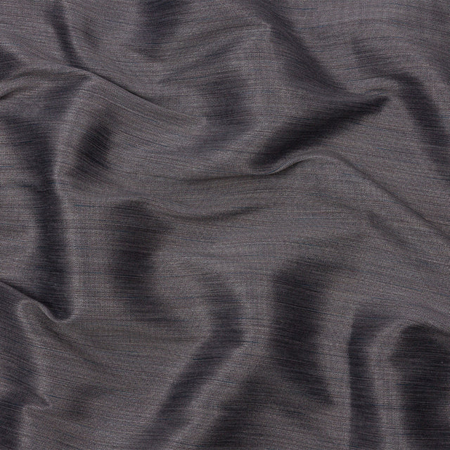 Recycled Polyester Bengaline - Danube Striations - British Imported