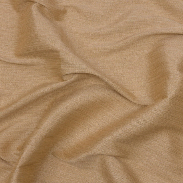 Recycled Polyester Bengaline - Hessian Striations - British Imported