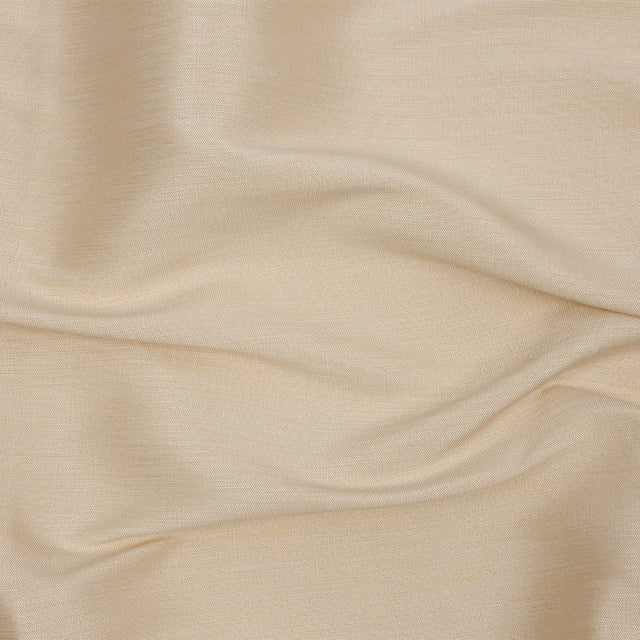 Recycled Polyester Bengaline - Sesame Striations - British Imported