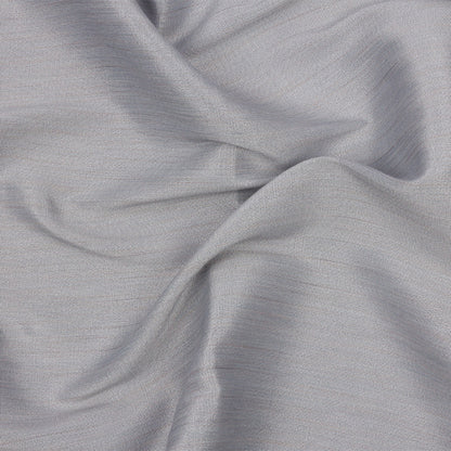 Recycled Polyester Bengaline - Silver Striations - British Imported