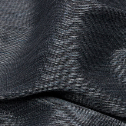 Recycled Polyester Bengaline - Slate Striations - British Imported Detail