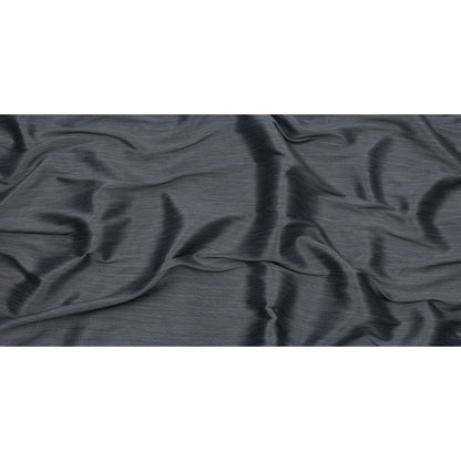 Recycled Polyester Bengaline - Slate Striations - British Imported Full