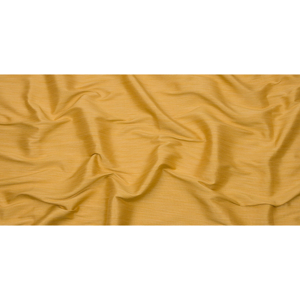 Recycled Polyester Bengaline - Sunflower Striations - British Imported Full