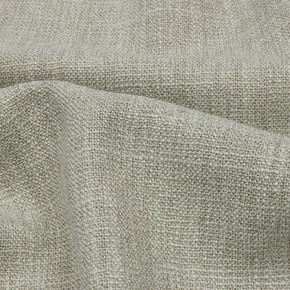 Soft Textured Recycled Polyester Drapery Woven - Aloe - British Imported Detail