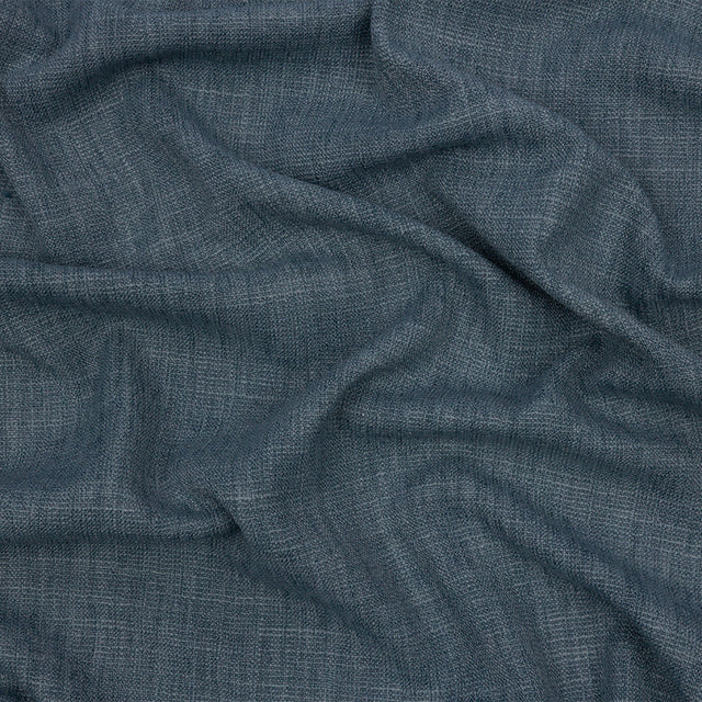 Soft Textured Recycled Polyester Drapery Woven - Danube - British Imported