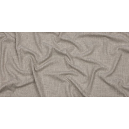 Soft Textured Recycled Polyester Drapery Woven - Dove - British Imported Full