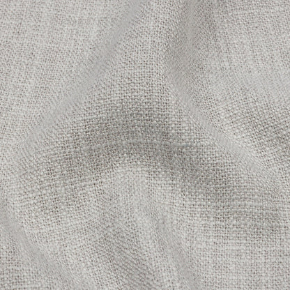 Soft Textured Recycled Polyester Drapery Woven - Frost - British Imported Detail