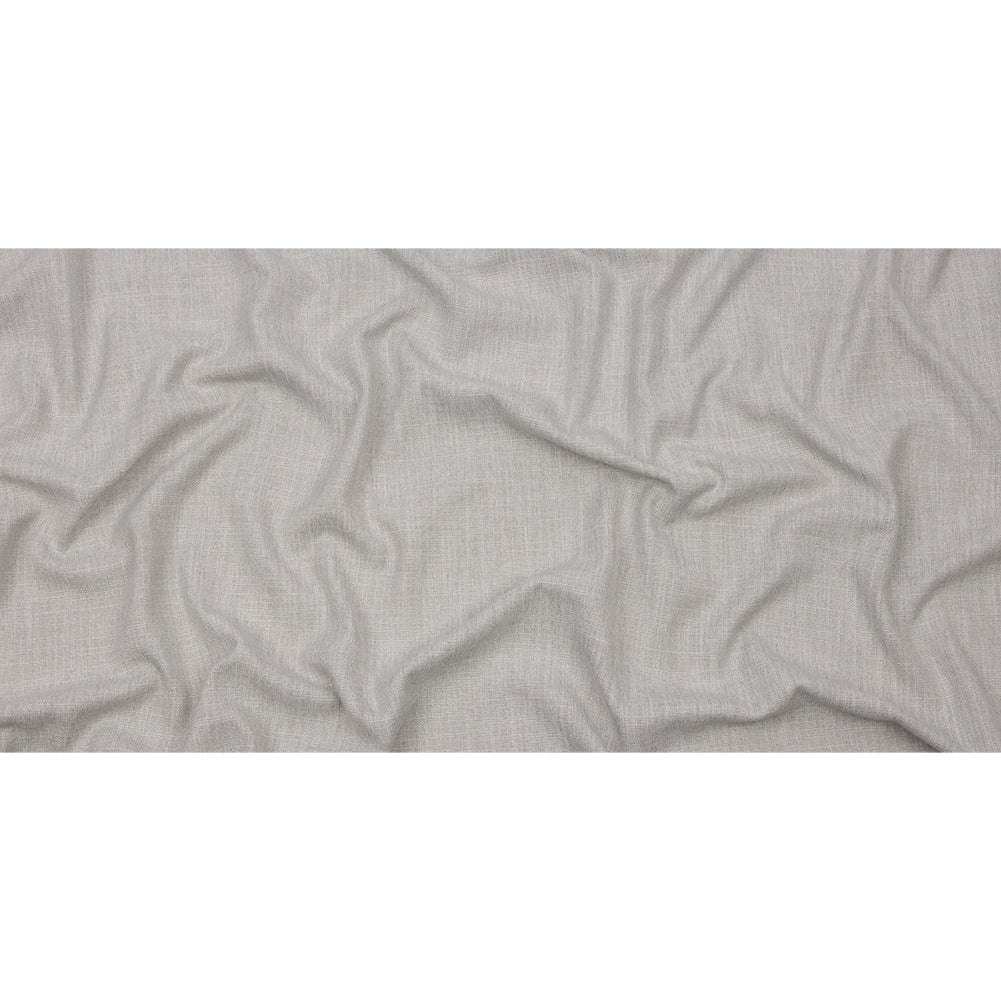 Soft Textured Recycled Polyester Drapery Woven - Frost - British Imported Full