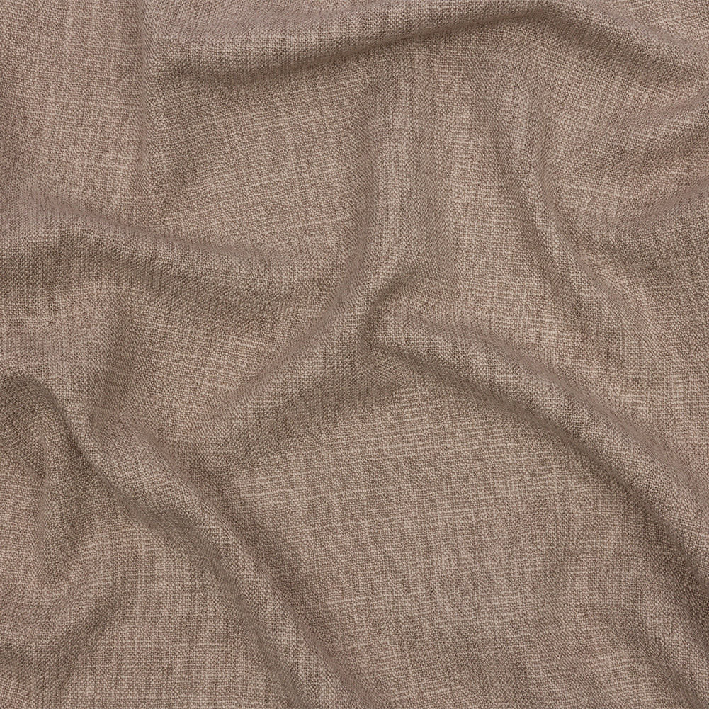 Soft Textured Recycled Polyester Drapery Woven - Hessian - British Imported