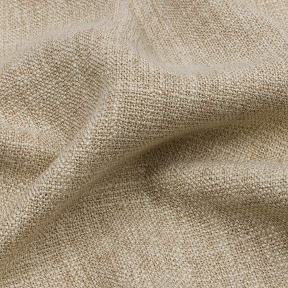 Soft Textured Recycled Polyester Drapery Woven - Linen - British Imported Detail