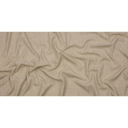 Soft Textured Recycled Polyester Drapery Woven - Linen - British Imported Full