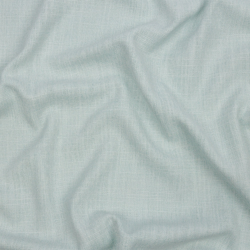 Soft Textured Recycled Polyester Drapery Woven - Mineral - British Imported